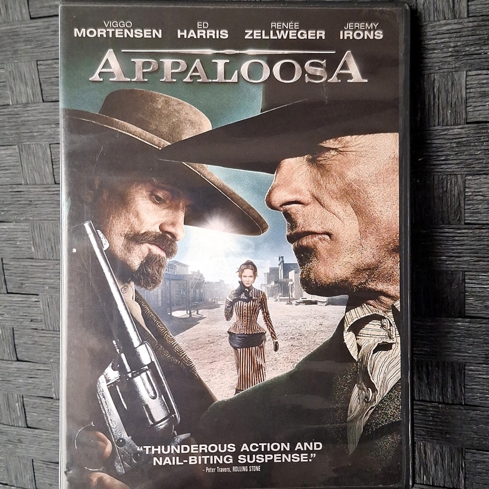 Appaloosa DVD Movie Western Action Widescreen & Full Renee Zellweger Ed Harris